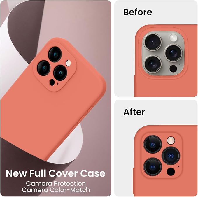 FireNova Designed for iPhone 15 Pro Max Case, Silicone Upgraded Phone Case with - Image 3