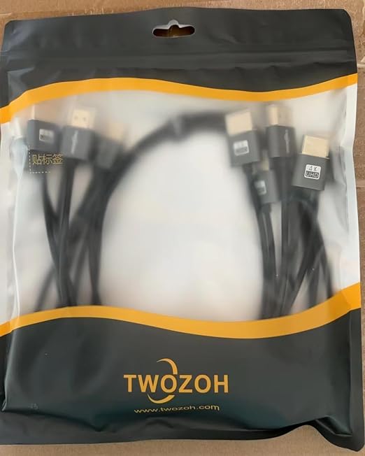 Twozoh Slim 4K HDMI Cable 1FT 10 Pack, Ultra Thin & Flexible Skinny HDMI to - Image 8