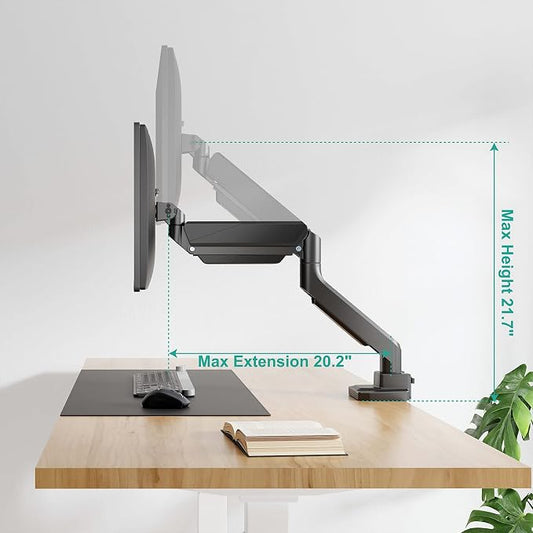 WALI Ultrawide Monitor Arm for 13 to 49 Inch Heavy Duty Curved Screens - Image 2