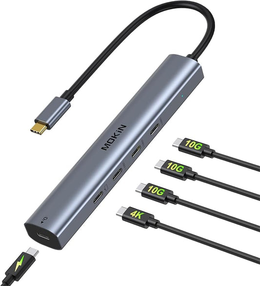 USB C Hub 10Gbps, MOKiN USB C Splitter by MOKiN