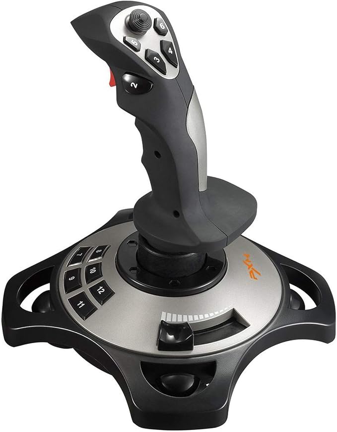 PC Joystick, USB Gaming Flight Simulator Game Controller by PXNGaming