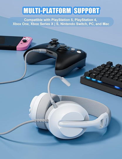 S30 Gaming Headset with Microphone, 198g Lightweight Design, Wired Gaming - Image 6