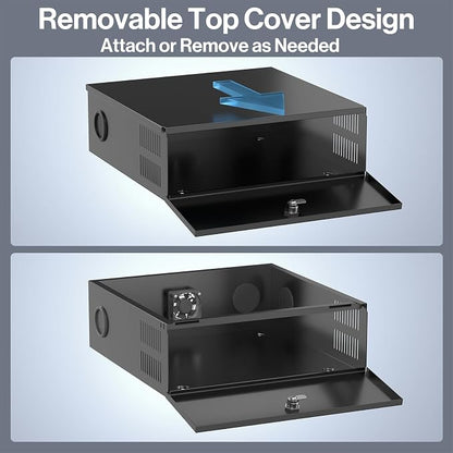 15.5 x 15.5 x 5.5 Inch Heavy Duty DVR Lock Box - Image 5