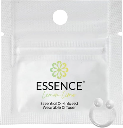 Essence Wearable Aromatherapy Nasal Diffuser – Lemon-Lime Essential Oil Nose by Essence