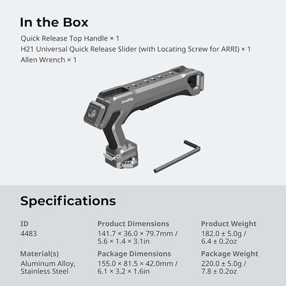 SmallRig Quick Release Top Handle - Image 8