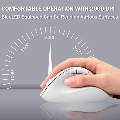 ELECOM Wireless Ergonomic Shape Mouse, 2.4GHz - Image 6