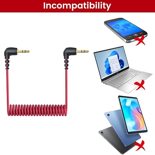 2-Pack 3.5mm Microphone Cable Compatible - Image 6
