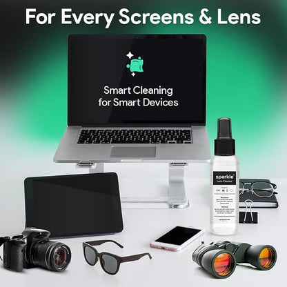 Sparkle Anti-Reflective Lens Cleaner Spray kit | 1oz Glasses Cleaner Spray + - Image 8