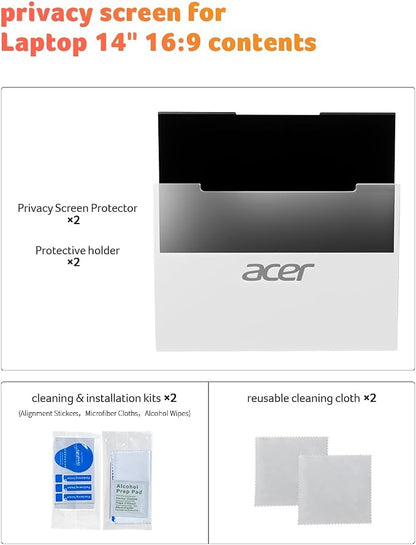 acer 2-Pack Laptop Privacy Screen - Image 7