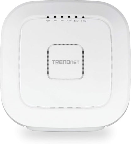 TRENDnet AC2200 Tri-Band PoE+ Indoor Wireless Access Point, 867Mbps WiFi AC + - Image 2