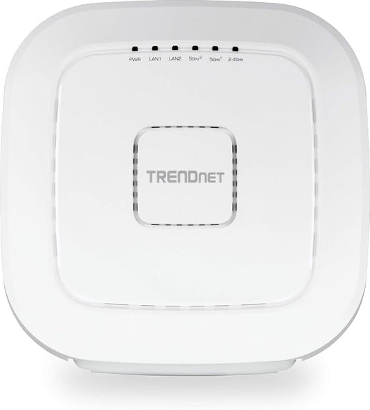 TRENDnet AC2200 Tri-Band PoE+ Indoor Wireless Access Point, 867Mbps WiFi AC + - Image 2