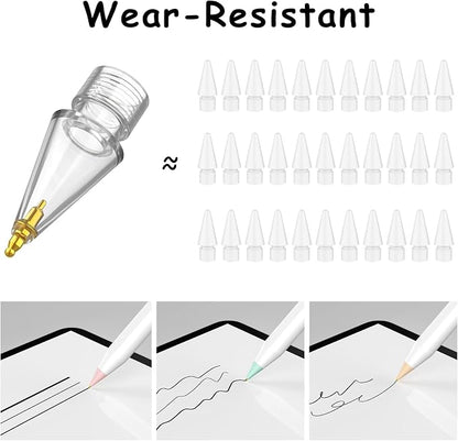 6 Pack Fine Point Replacement Tips Compatible - Image 4