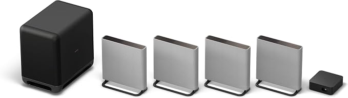 Sony BRAVIA Theater Quad Home Theater Surround Sound System and SA-SW5 Wireless by Sony