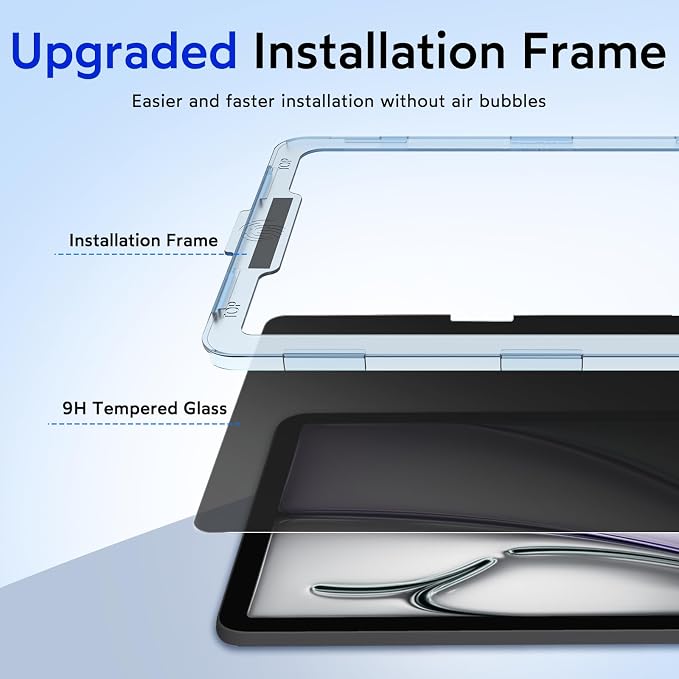 MOBDIK 1 Pack Privacy Screen Protector Compatible - Image 3
