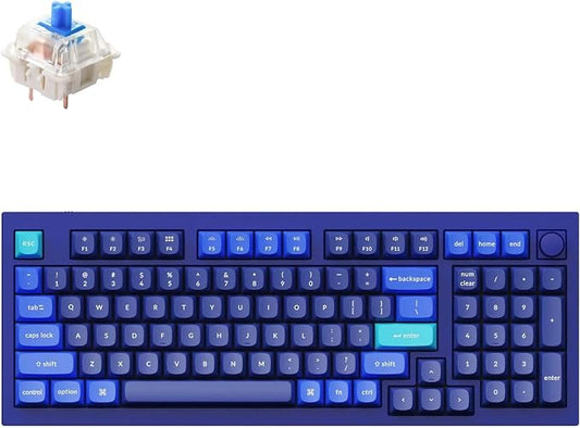 Keychron Q5 Wired Custom Mechanical Keyboard Knob Version, 96% Layout QMK/VIA by Keychron