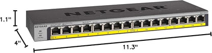 NETGEAR 16-Port Gigabit Ethernet Unmanaged PoE Switch - - Image 9