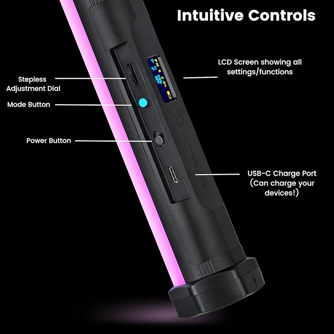 Lume Cube RGB Tube Light Mini for Photo & Video | RGBWW Full Color Tube Light | - Image 3