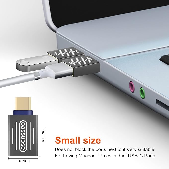 4-Pack USB C to USB Adapter, USB C Male to USB 3.0 Female OTG Adapter - Image 4