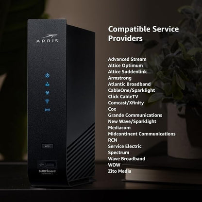 ARRIS Surfboard SBG6950AC2 DOCSIS 3.0 Cable Modem & AC1900 Wi-Fi Router - Image 8