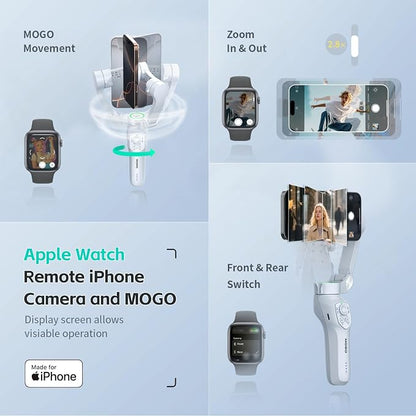 MOGO Only for iPhone, Gimbal Stabilizer for iPhone, Cell Phone Gimbal Stabilizer - Image 8