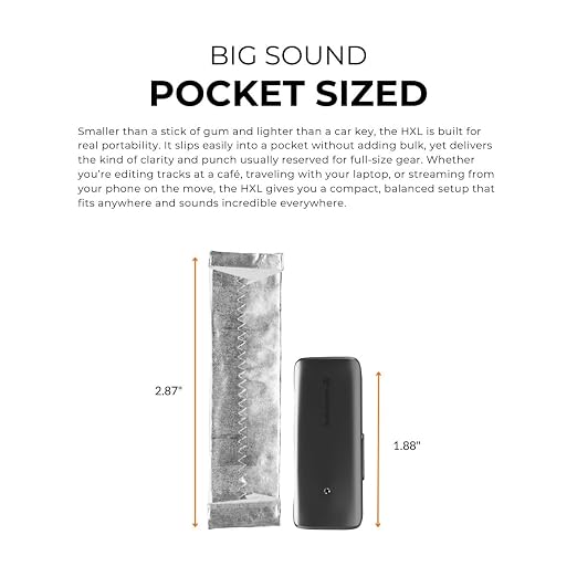 Audioengine HXL Portable Balanced Headphone Amplifier & DAC 4.4mm/3.5mm Outputs - Image 11