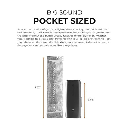 Audioengine HXL Portable Balanced Headphone Amplifier & DAC 4.4mm/3.5mm Outputs - Image 11