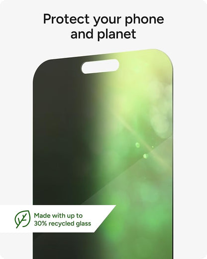 ZAGG InvisibleShield Glass Elite Privacy iPhone 15 Pro Screen Protector - Image 9