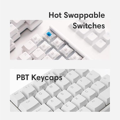 Lite: Wireless Ergonomic Split Mechanical Keyboard Hot Swappable, Compact 60% - Image 3