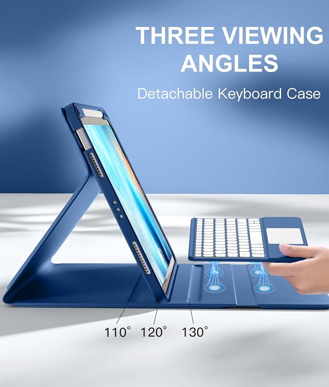 Compatible with iPad Air 11 Inch & Air 5th/ Air 4th Generation Case with - Image 4