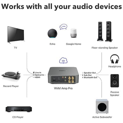 WiiM Amp Pro: Multiroom Streaming Amplifier | Compatible - Image 7