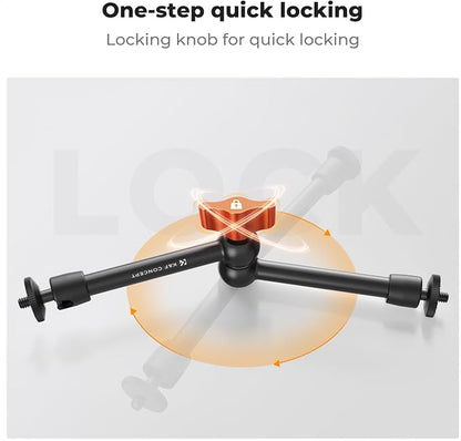 K&F CONCEPT 9.8" Magic Arm Clamp Kit - Image 6