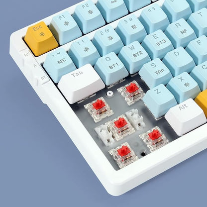 Wireless Mechanical Keyboard, Triple Mode 2.4G/USB-C/BT Gaming Keyboards 100 - Image 3