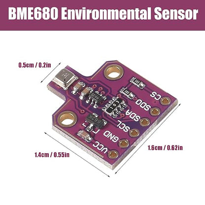 BME680 Digital Temperature Humidity Sensor Module 4 in 1 Sensor 3.3V/5V High - Image 4