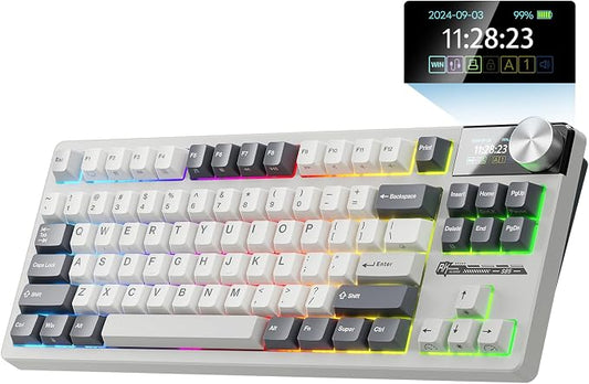 RK ROYAL KLUDGE S85 Wireless Mechanical Keyboard, TKL Keyboard by MechanicalGamingKeyboard