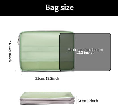 CONMOTO Laptop Case Sleeve, 13 inch 15inch Computer Carrying Bag Laptop Sleeve - Image 4