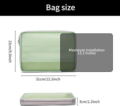 CONMOTO Laptop Case Sleeve, 13 inch 15inch Computer Carrying Bag Laptop Sleeve - Image 5