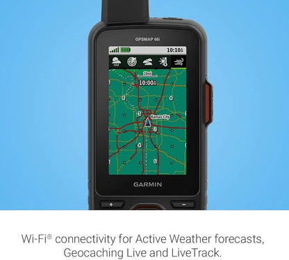 Garmin GPSMAP 66i, GPS Handheld and Satellite Communicator, Featuring - Image 6