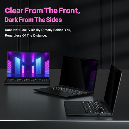 PYS Magnetic Laptop Privacy Screen 16 Inch 16:10 Ratio - Image 6