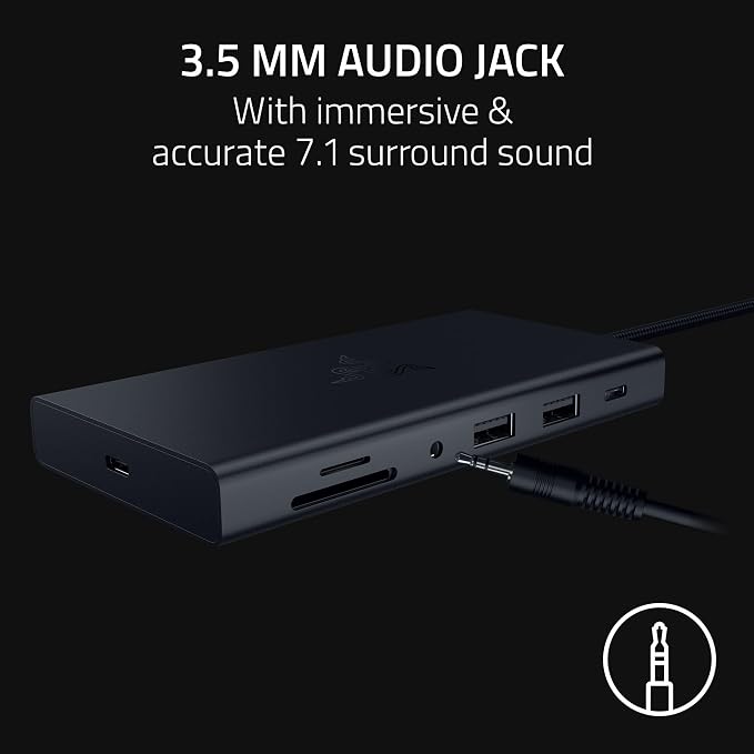 Razer USB C Dock 11-Port Travel Charging Station - Image 4