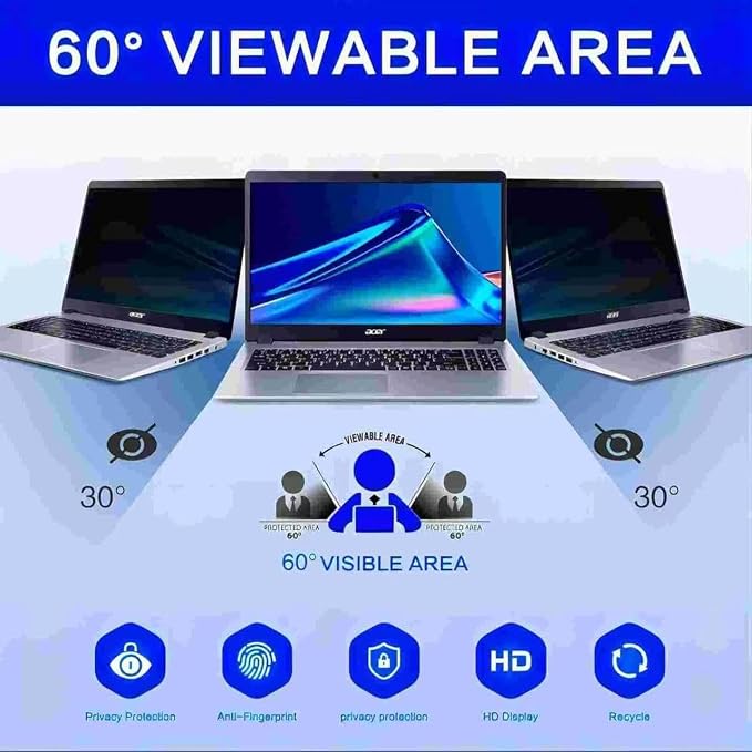 14-inch magnetic privacy screen, suitable - Image 3