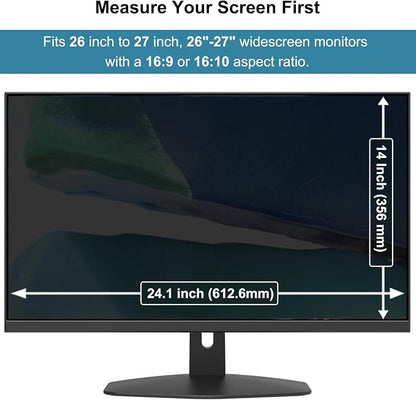 Hanging Computer Privacy Screen Protector Shield Compatible - Image 2