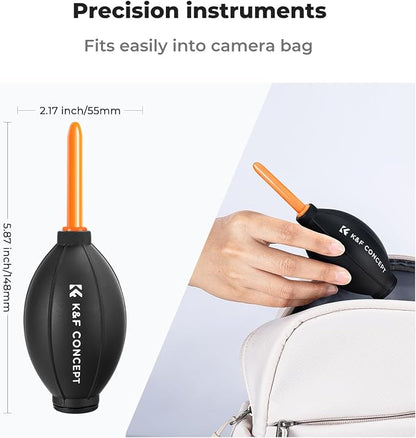 K&F CONCEPT Lens Air Blower, Rubber Bulb Air Pump Dust Blower Cleaner, - Image 7