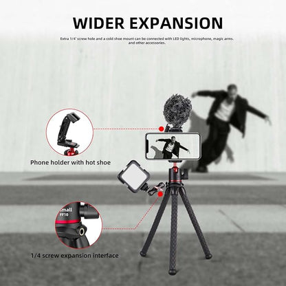 Camera Tripod, Famall Flexible Tripod Stand - Image 6