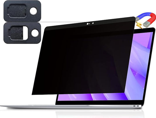Magnetic Privacy Screen for Macbook 12 Inch, Removable Anti Blue Light Glare by peslv