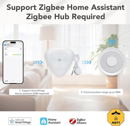 NEO Zigbee 3.0 Water Leak Detector, Smart Water Sensor Alarm - Image 4