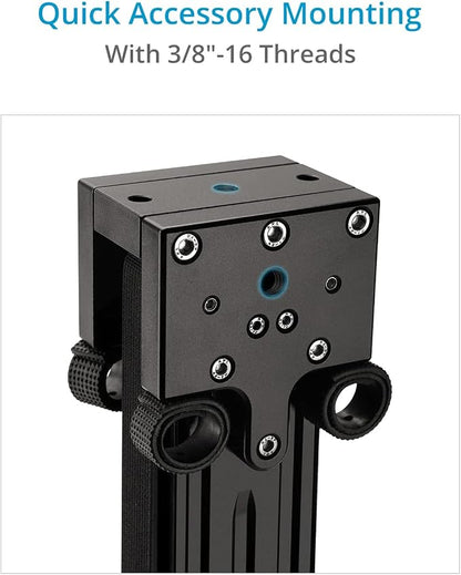 Proaim Alpine Vertical Tower Mitchell Camera Slider w Euro Base + Bag Packing - Image 7