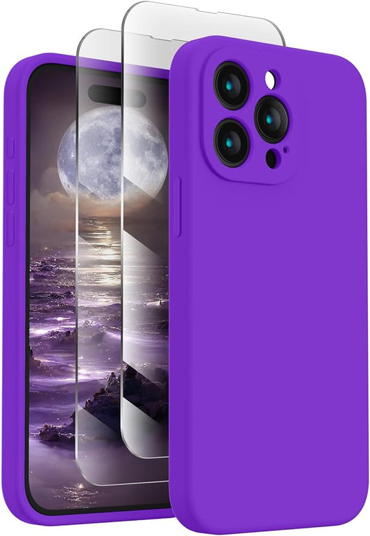 FireNova Designed for iPhone 15 Pro Max Case, Silicone Upgraded Phone Case with by FireNova