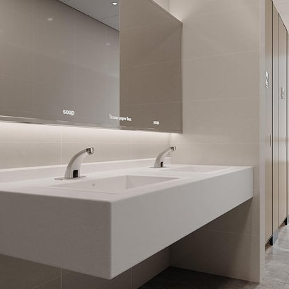 Touchless Bathroom Sink Faucets, Brushed Nickel - Image 8