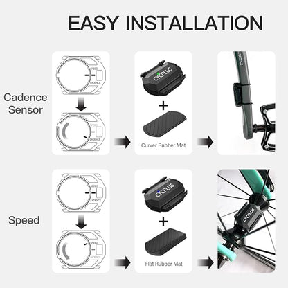 CYCPLUS Cycling Speed and Cadence Sensor Bluetooth & ANT+ Wireless Bike Cadence - Image 3