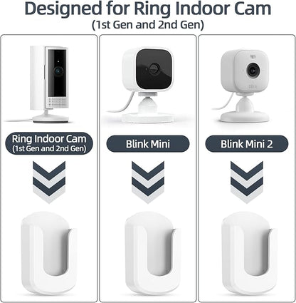 No Drill Ring Indoor Cam Adhesive Wall Mount Bracket - Image 2